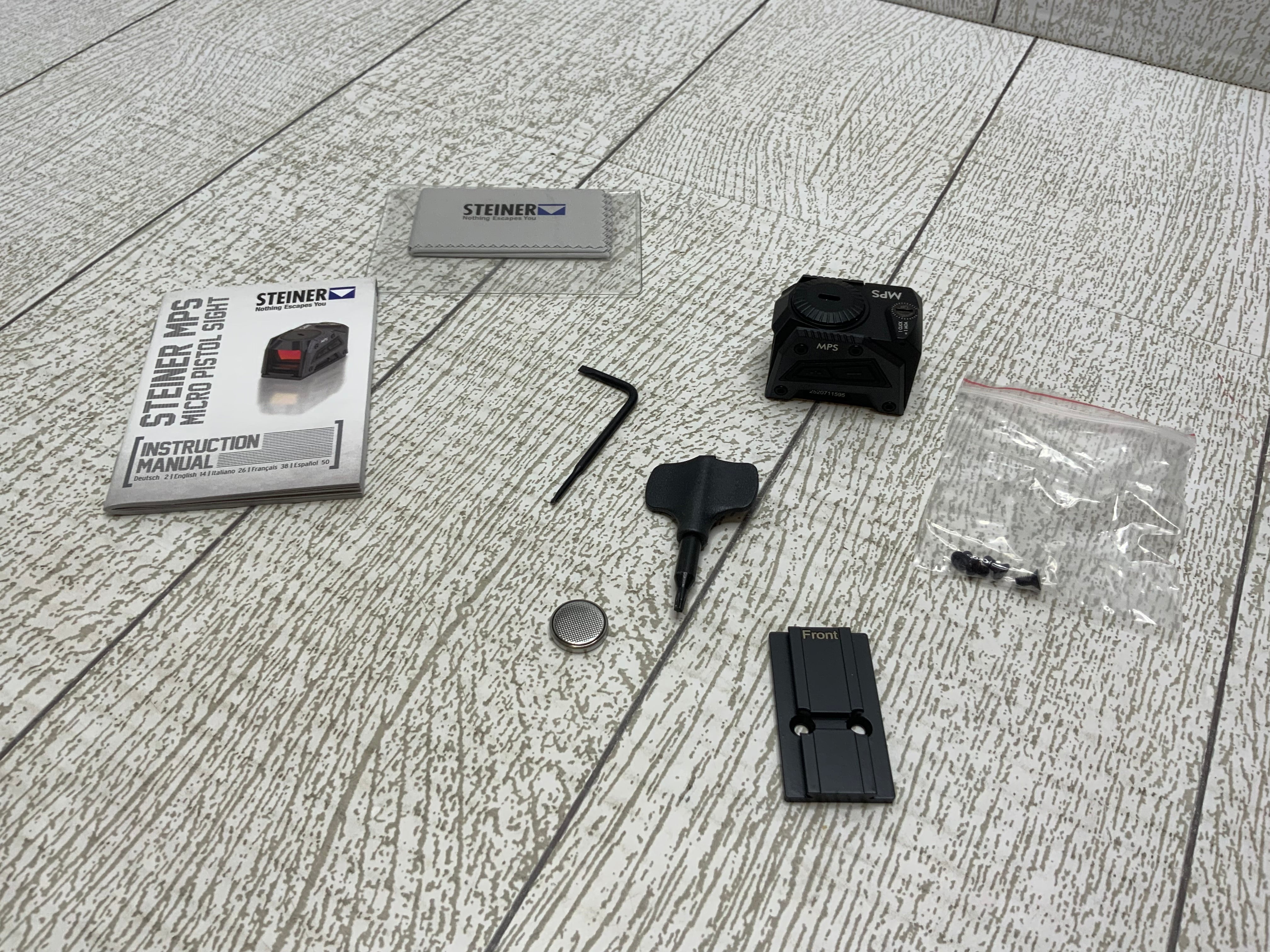 Steiner MPS Micro Pistol Sight Handgun Red Dot Sight with 1x Magnification (8050762711278)